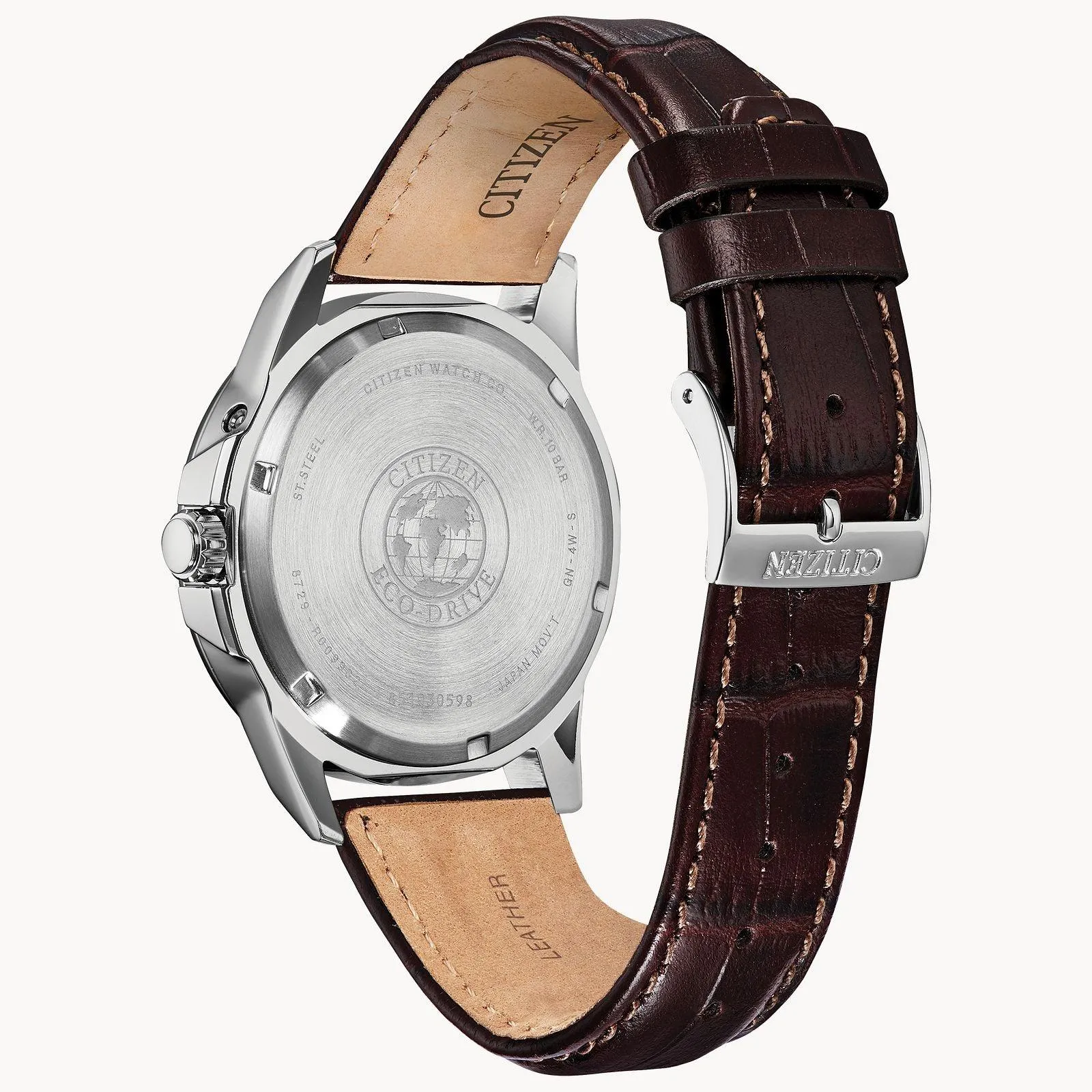 Citizen Eco Drive World Time Perpetual Calendar Men's Watch BX1000-06L