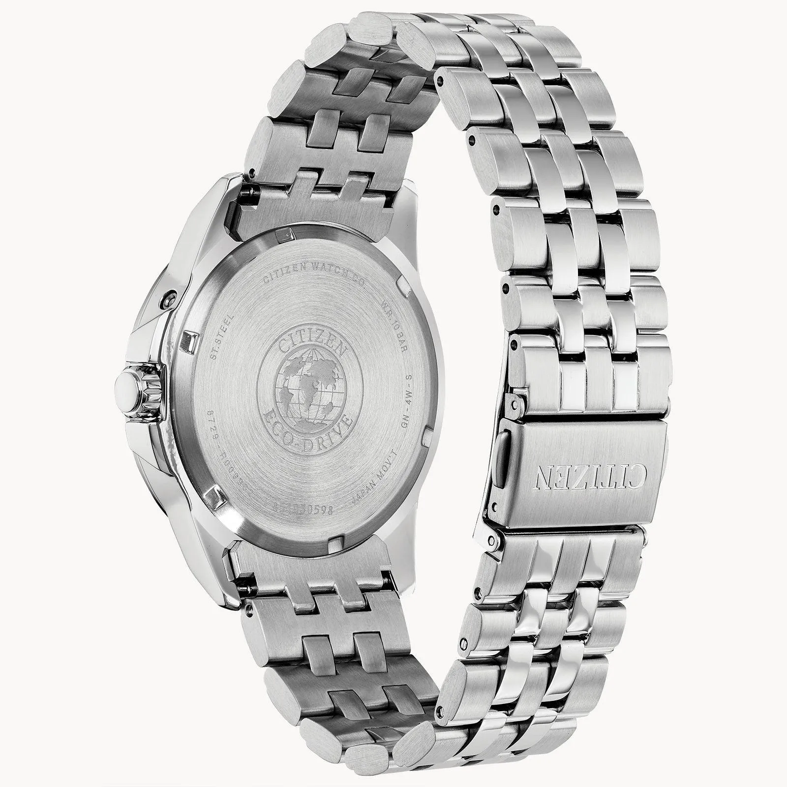 Citizen Eco Drive World Time Perpetual Calendar Men's Watch BX1000-57E