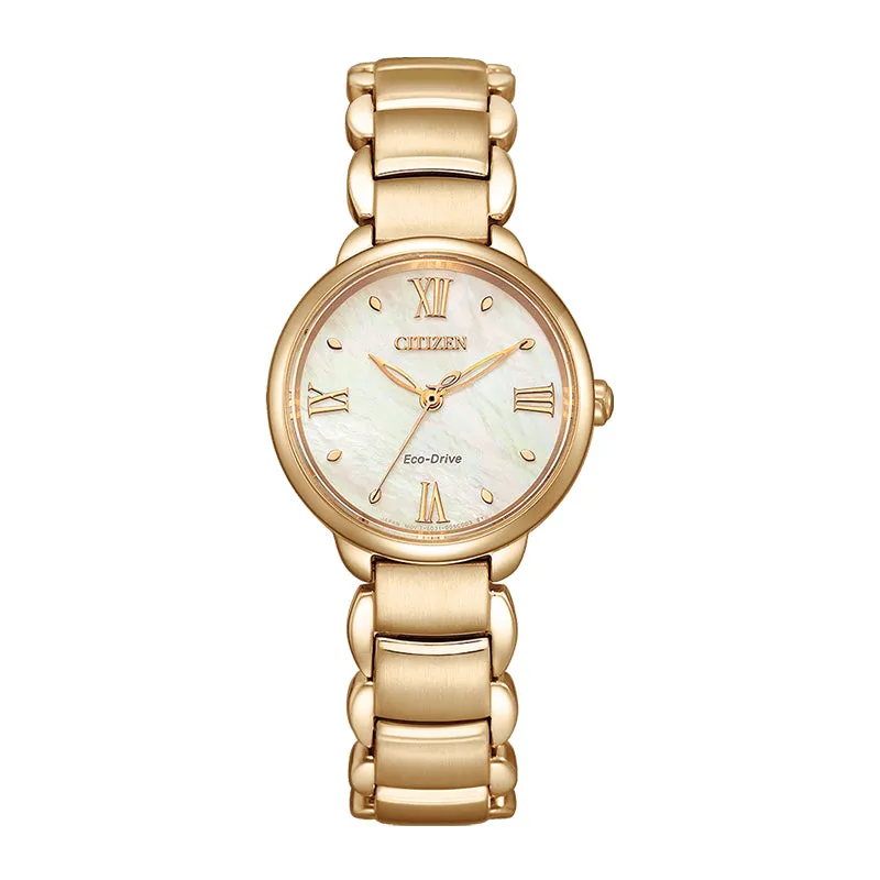 Citizen L EM0929-81Y photovoltaic eco-drive Plating watch 2023.07 released