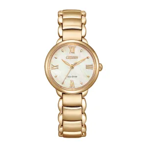 Citizen L EM0929-81Y photovoltaic eco-drive Plating watch 2023.07 released