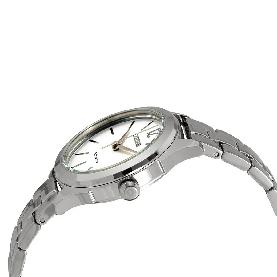 Citizen LTR Silver Dial Stainless Steel Ladies Watch FE6140-54A