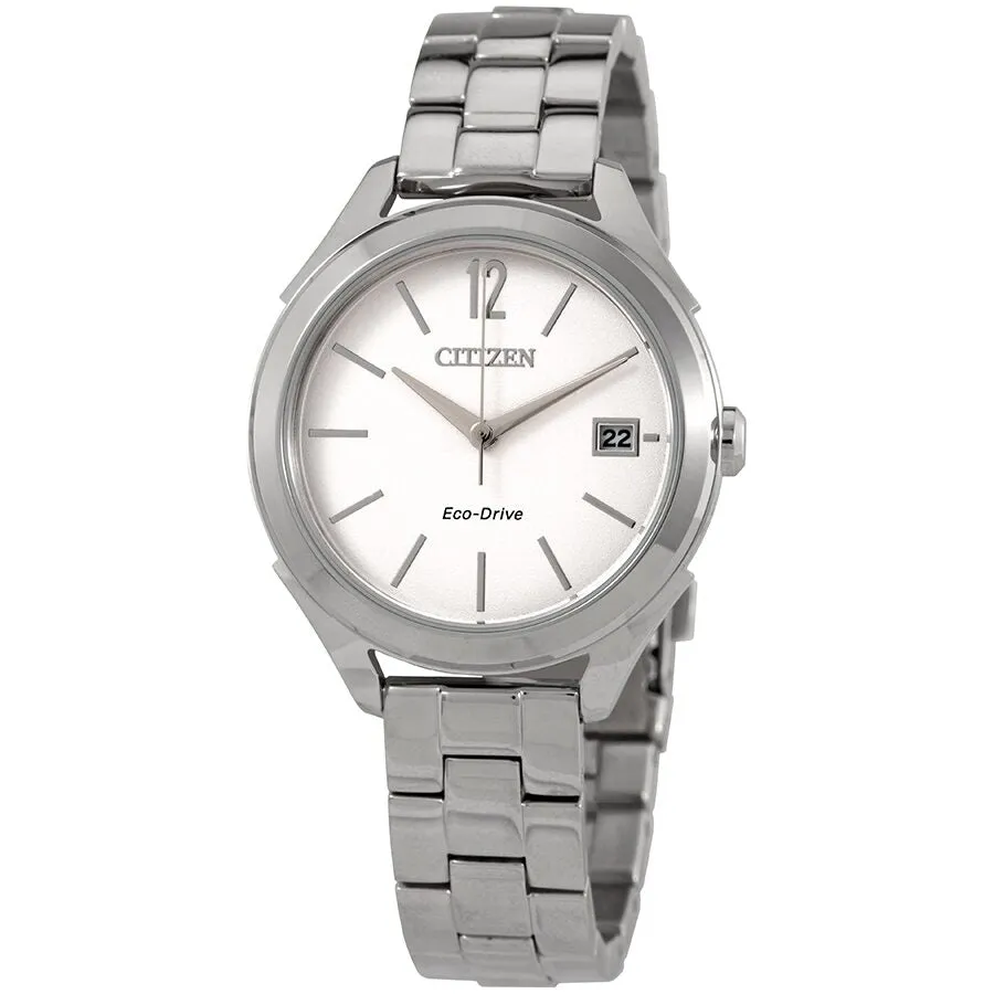 Citizen LTR Silver Dial Stainless Steel Ladies Watch FE6140-54A