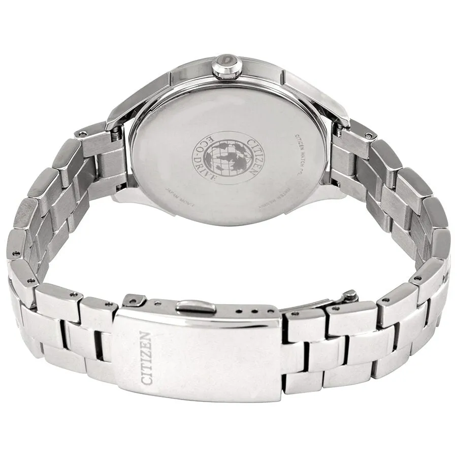 Citizen LTR Silver Dial Stainless Steel Ladies Watch FE6140-54A