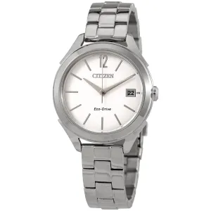 Citizen LTR Silver Dial Stainless Steel Ladies Watch FE6140-54A