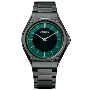 CITIZEN ONE AR5064-57W Photovoltaic eco-drive stainless Duratect DLC watch