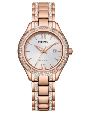 Citizen Silhouette Crystal Eco Drive Women's Watch FE1233-52A