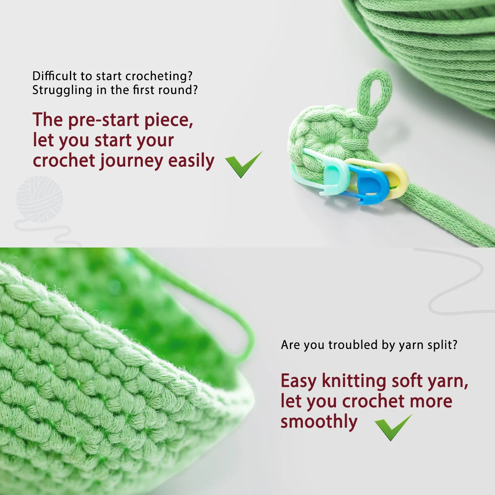 Complete Crochet Kit for Beginners —— Mothman
