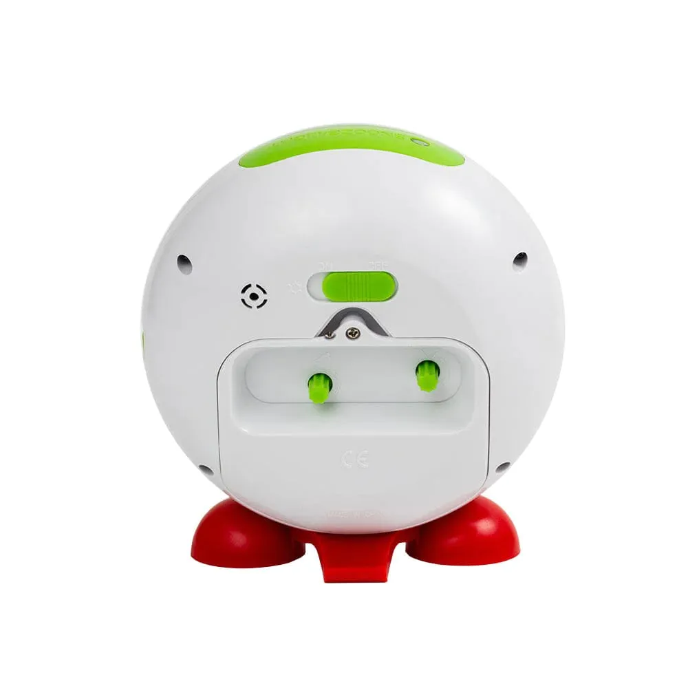 EasyRead Time Teacher Alarm Kids Analog Clock Red and Green 24 hour Face by ertt Early Math Games for Kids STEM Toys 4yrs 