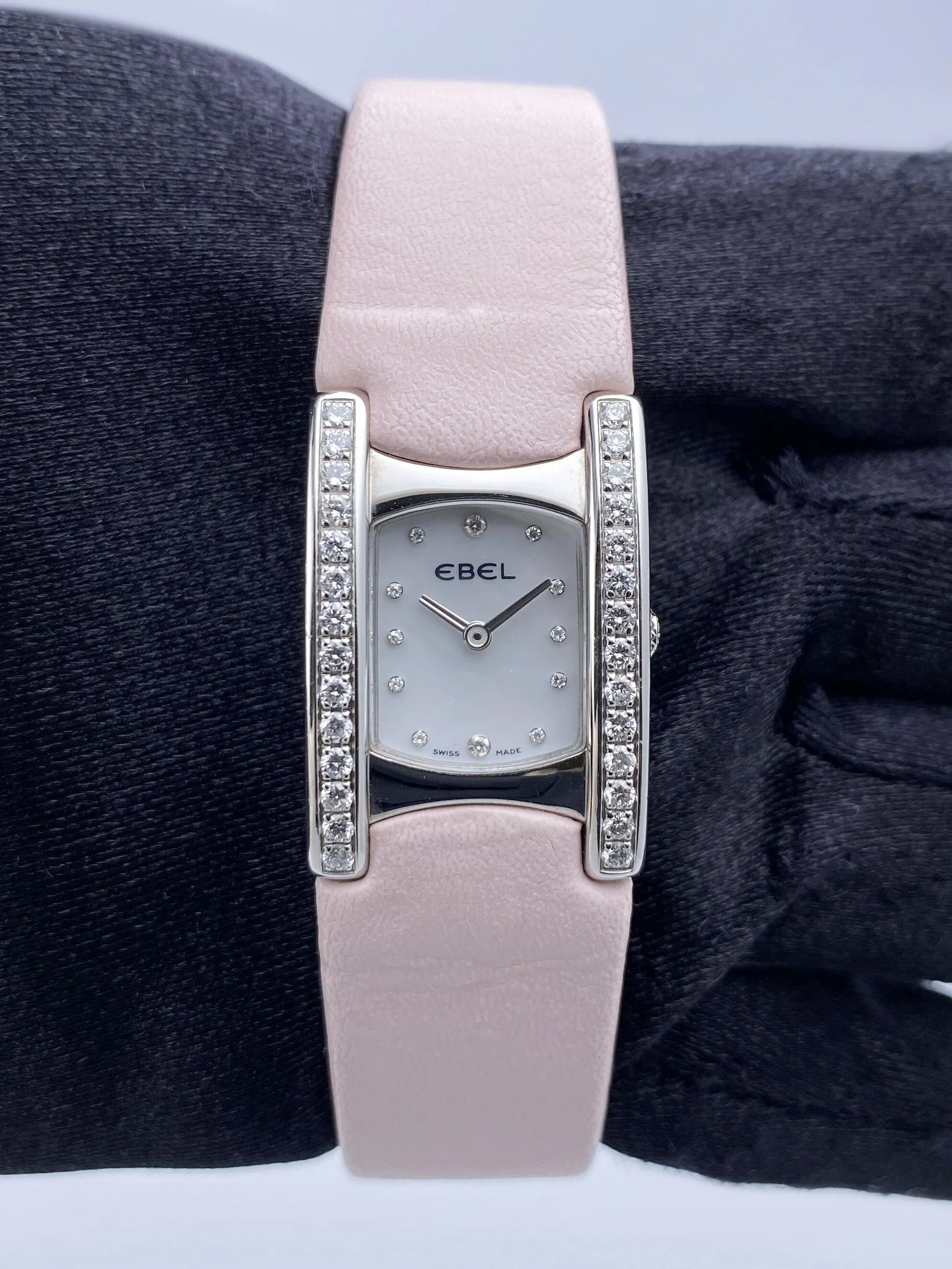 Ebel Beluga E9057A28-10 Diamonds Stainless Steel Ladies Watch