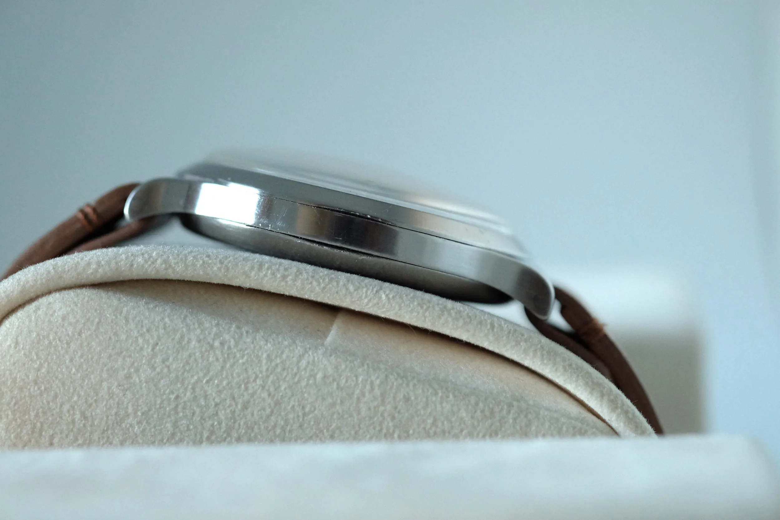 Eberhard Oversized Double-Pusher Chronograph Watch