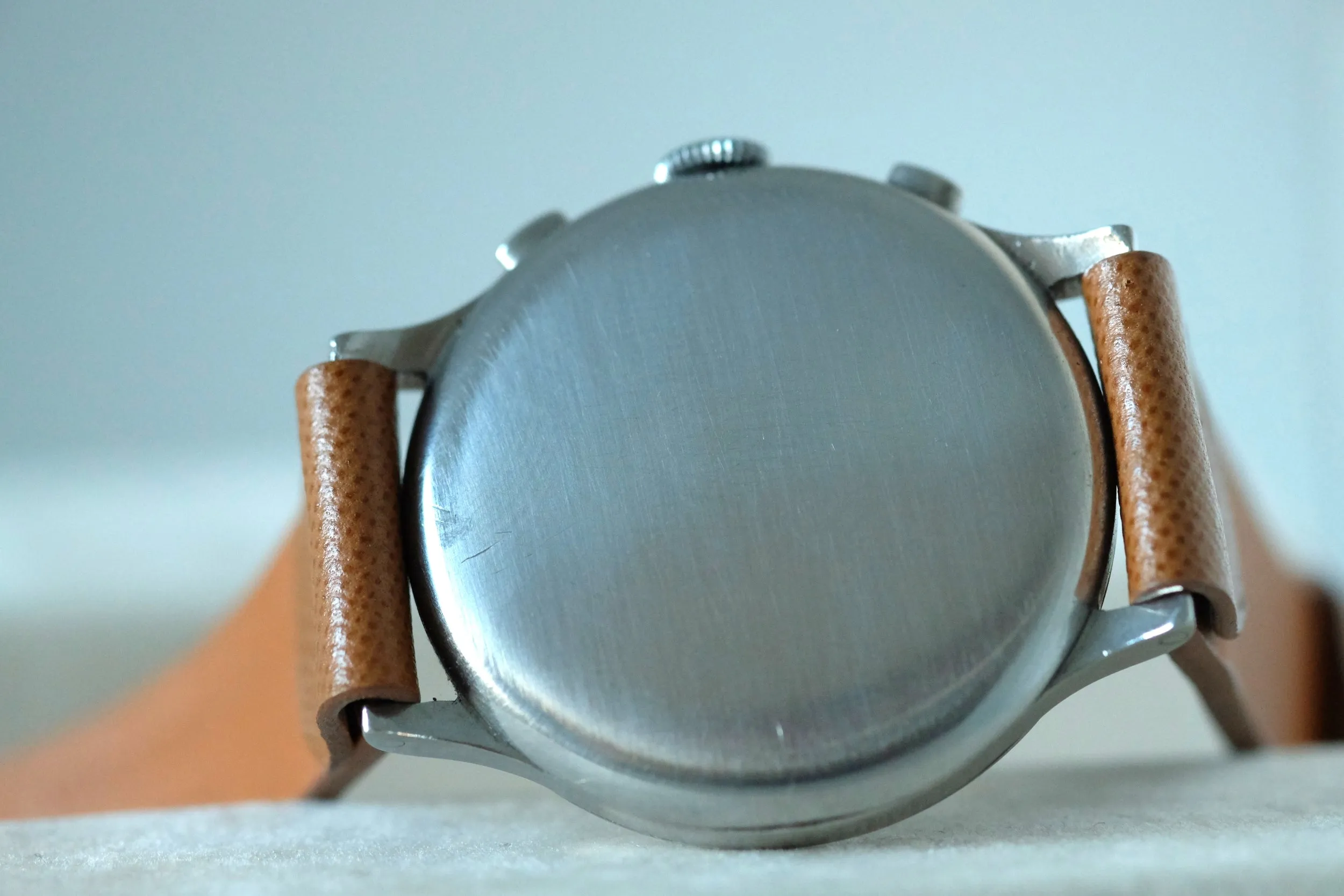 Eberhard Oversized Double-Pusher Chronograph Watch
