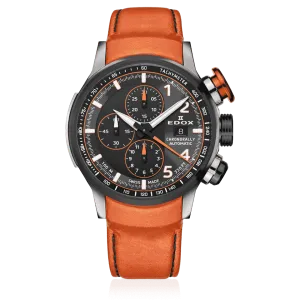 EDOX SWISS MADE 01129-TGNOCO-GNO CHRONORALLY AUTOMATIC