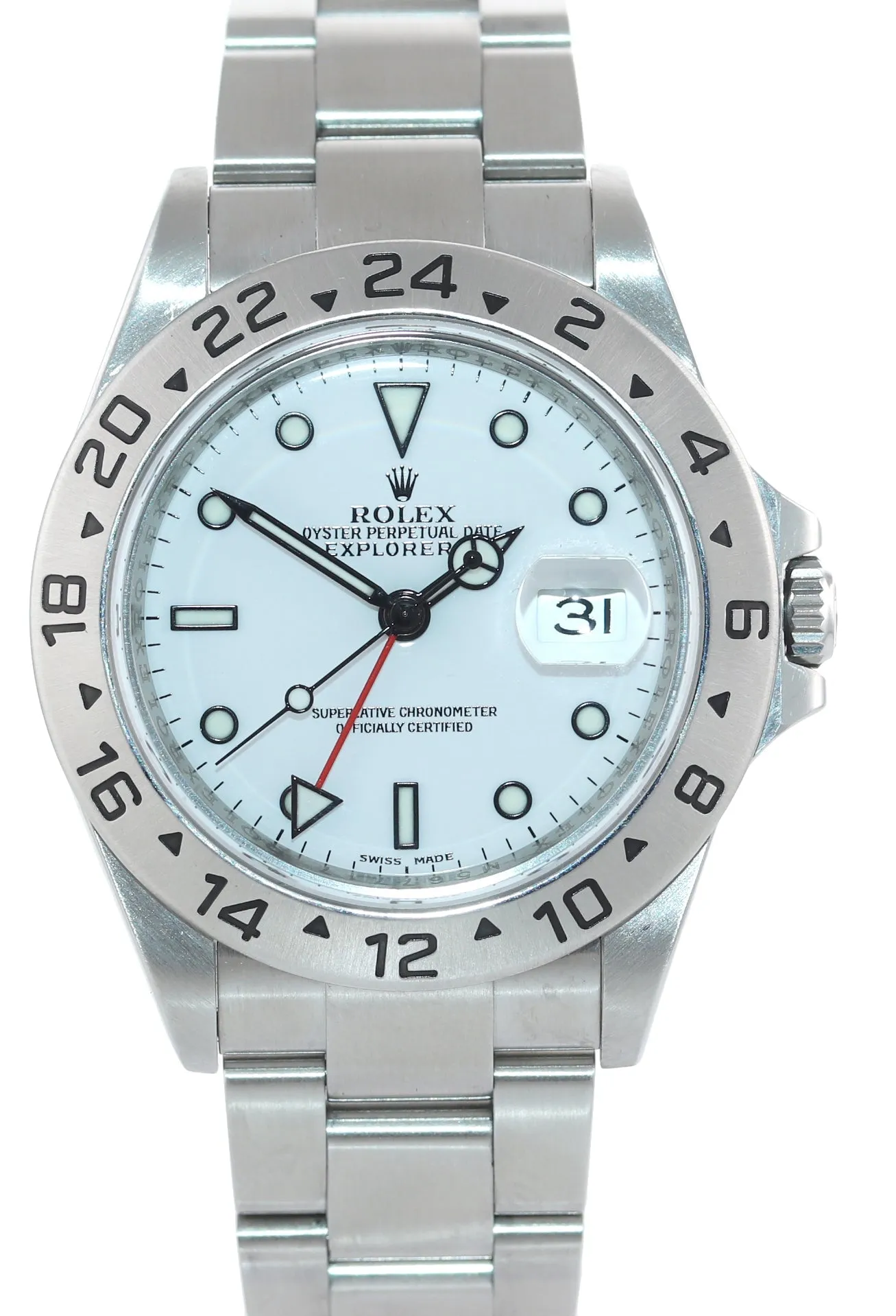 ENGRAVED REHAUT Rolex Explorer II 16570 Polar 40mm Date 3186 Watch Box