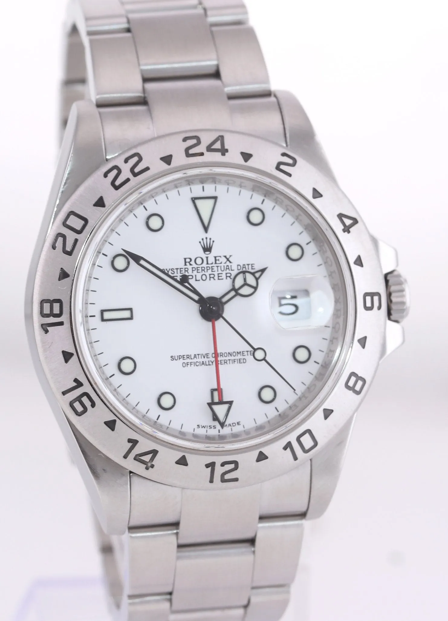 ENGRAVED REHAUT Rolex Explorer II 16570 Polar 40mm Date 3186 Watch Box