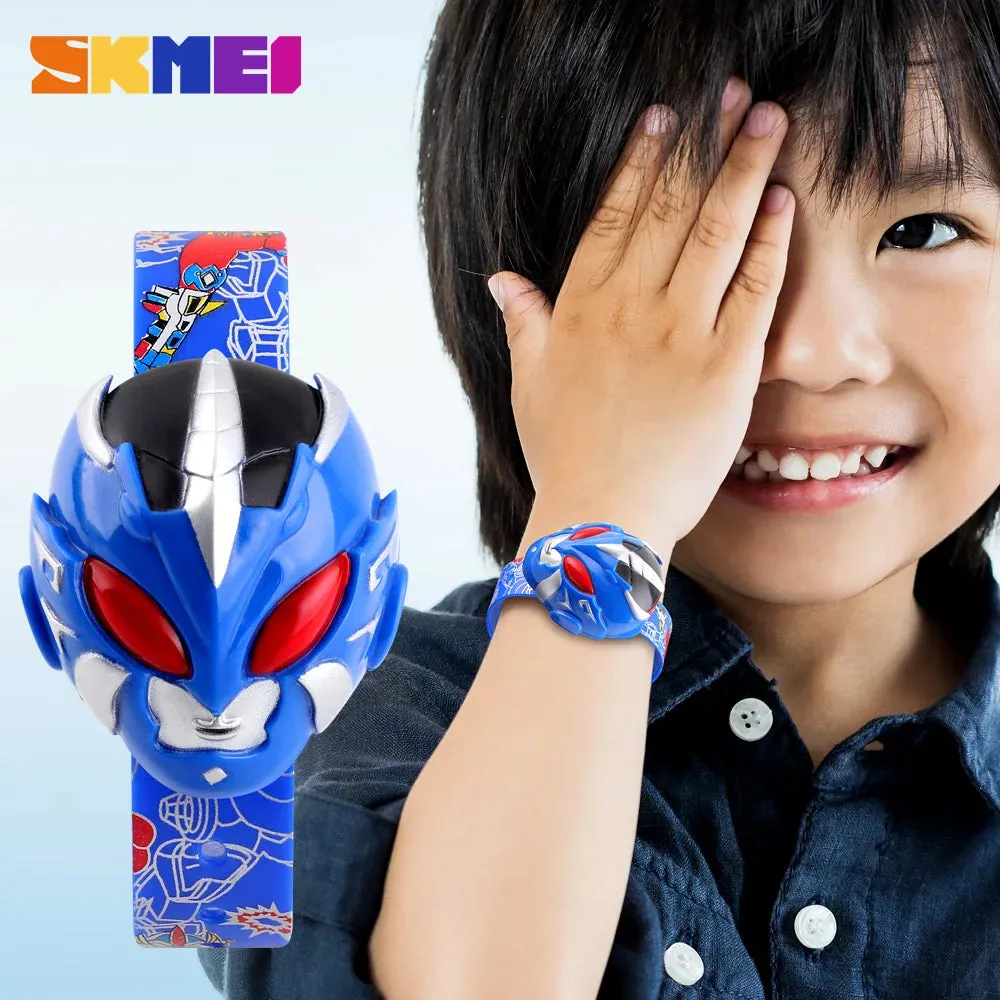 Fashion Creative Cartoon Watch SKMEI Brand Children's Watches Digital Wrist watches For Kids Boy Girl
