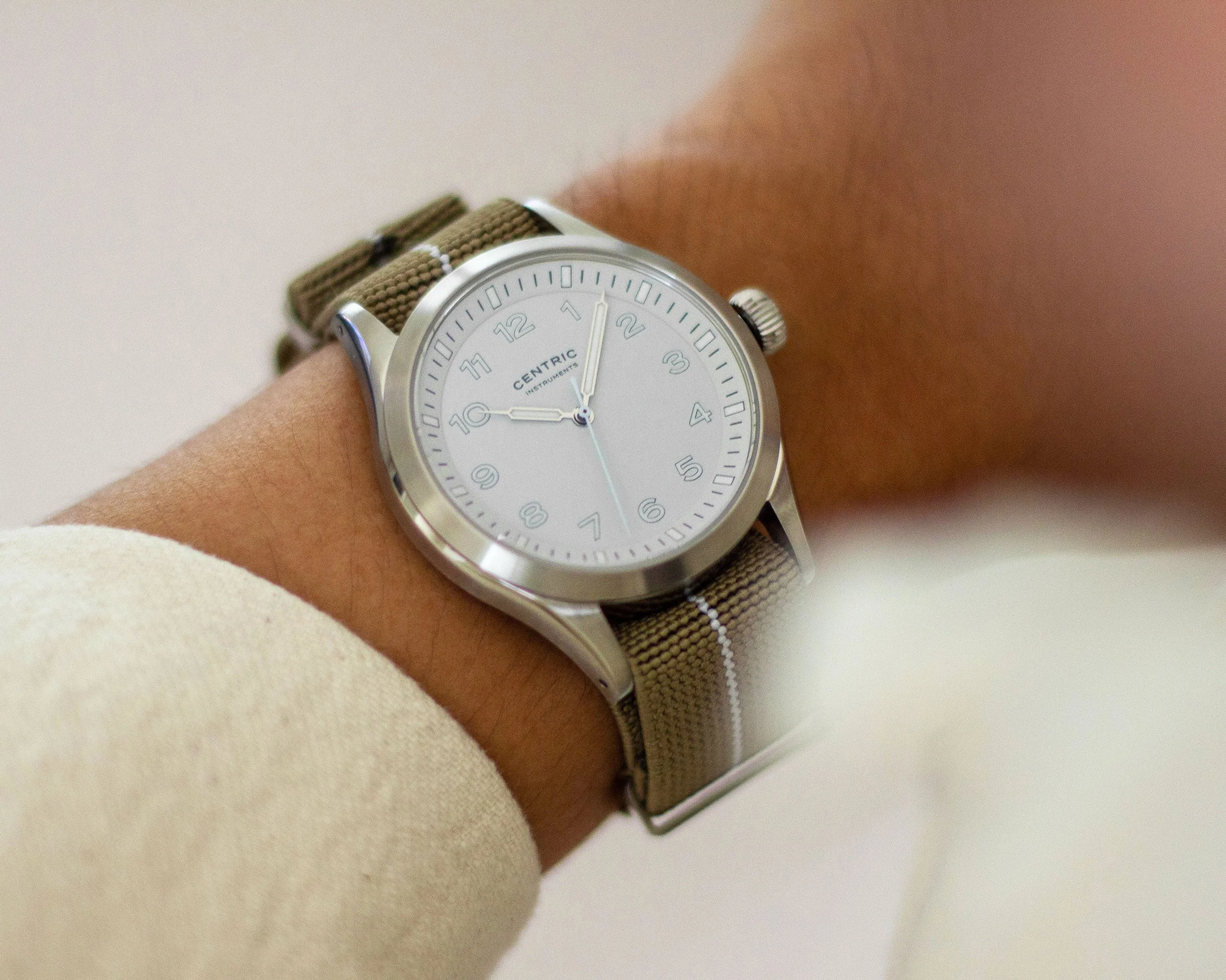 Field Watch MkIII Standard (Ivory) - Nylon Strap