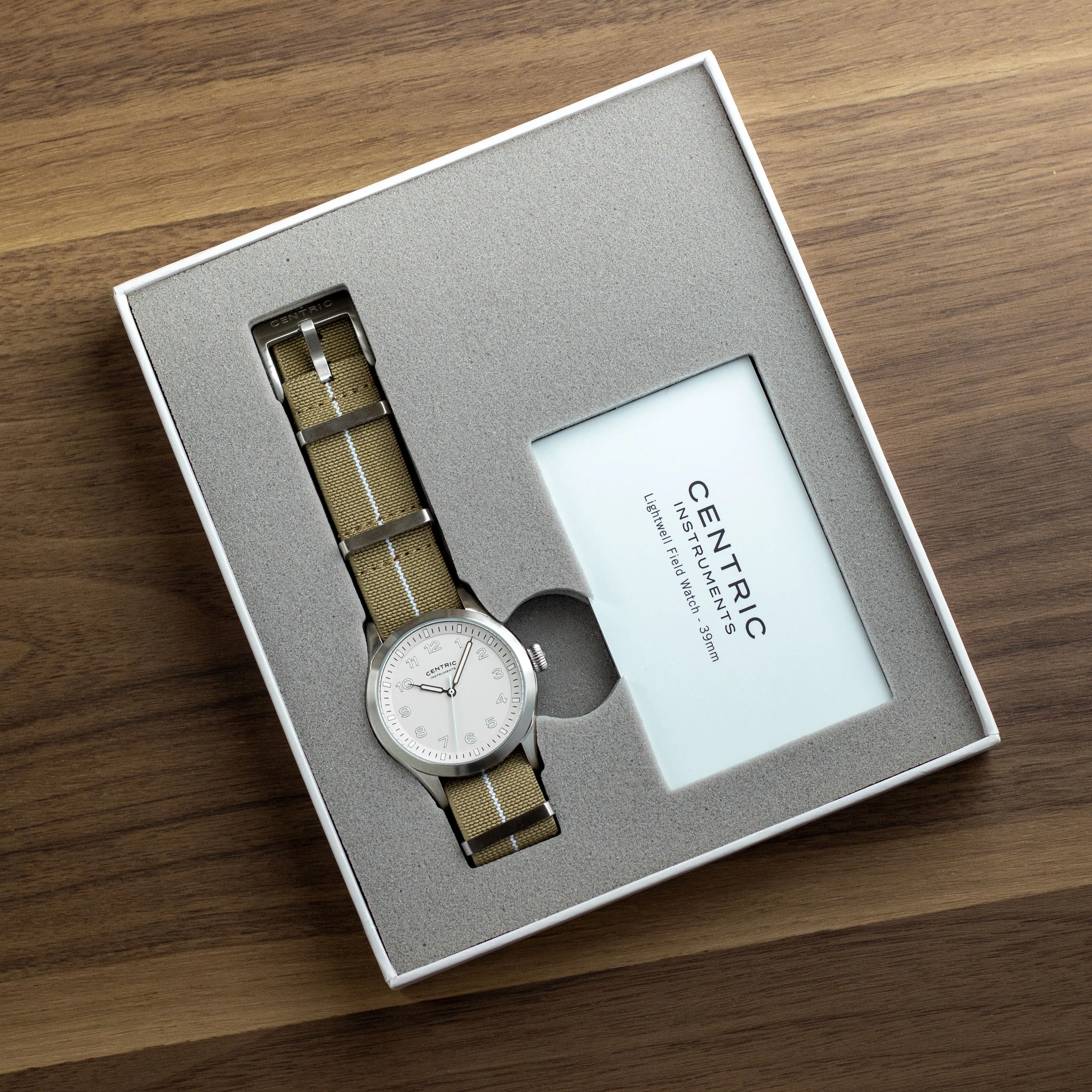 Field Watch MkIII Standard (Ivory) - Nylon Strap