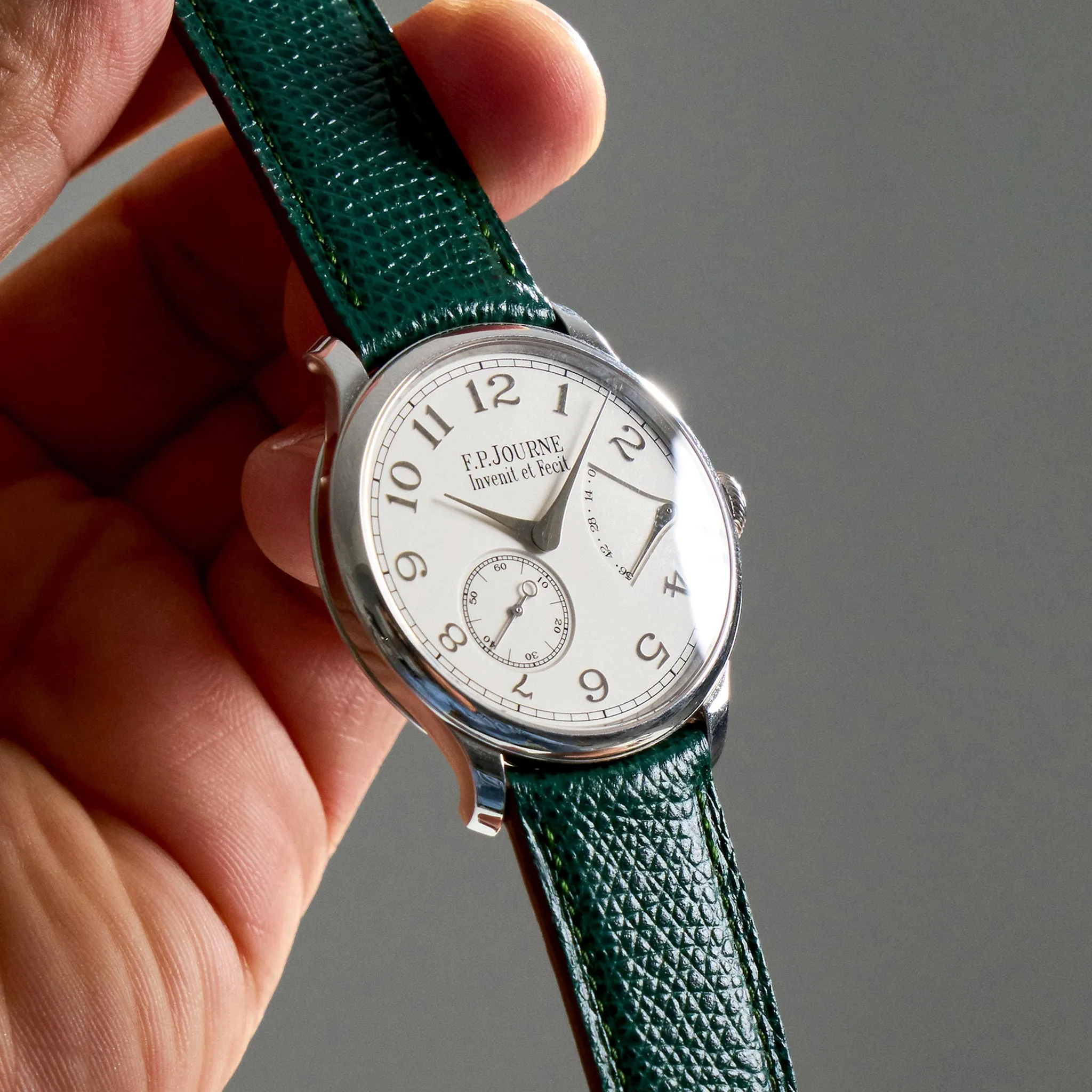For F.P.JOURNE GREEN GRAINED CALF STRAP