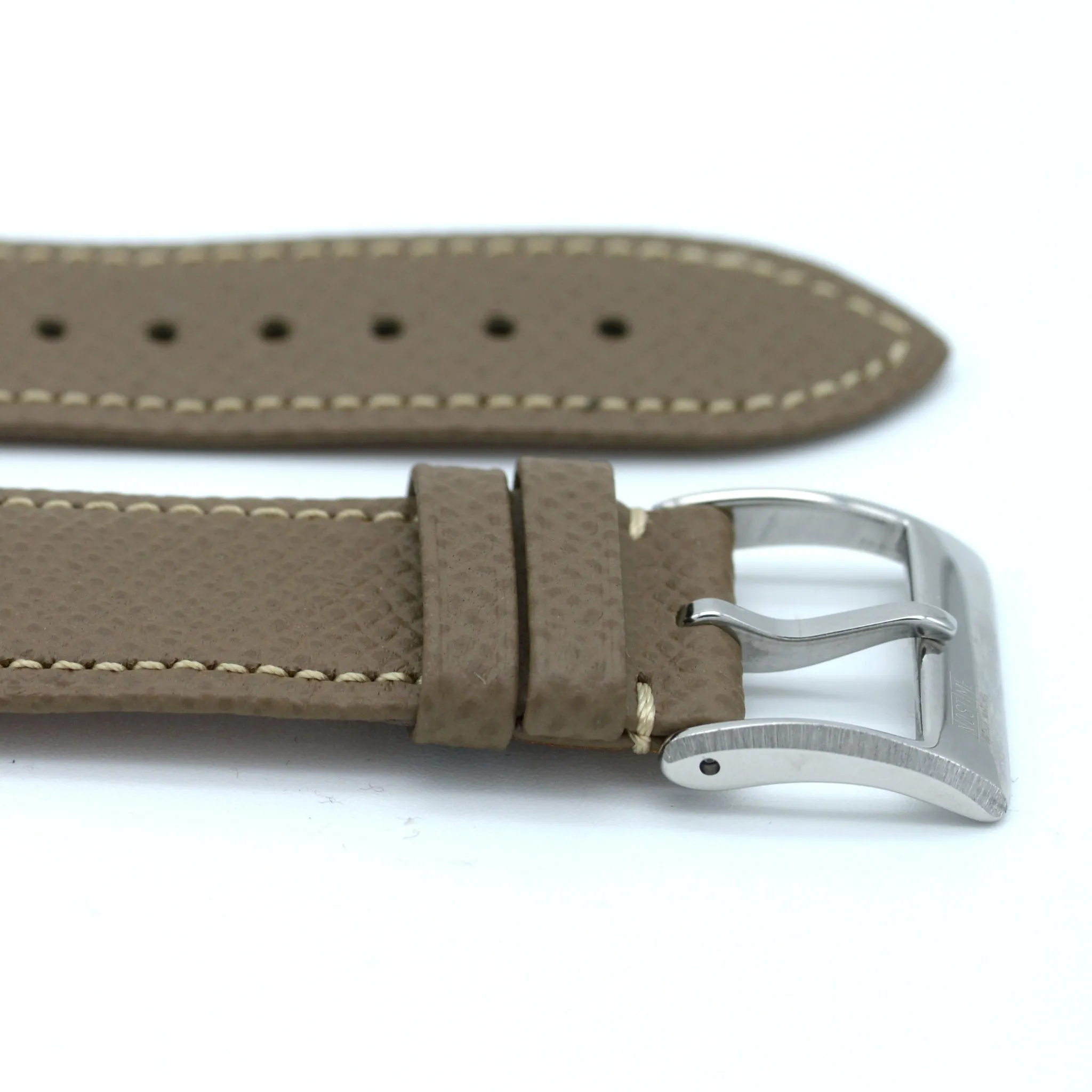 For F.P.JOURNE TAUPE GRAINED CALF STRAP