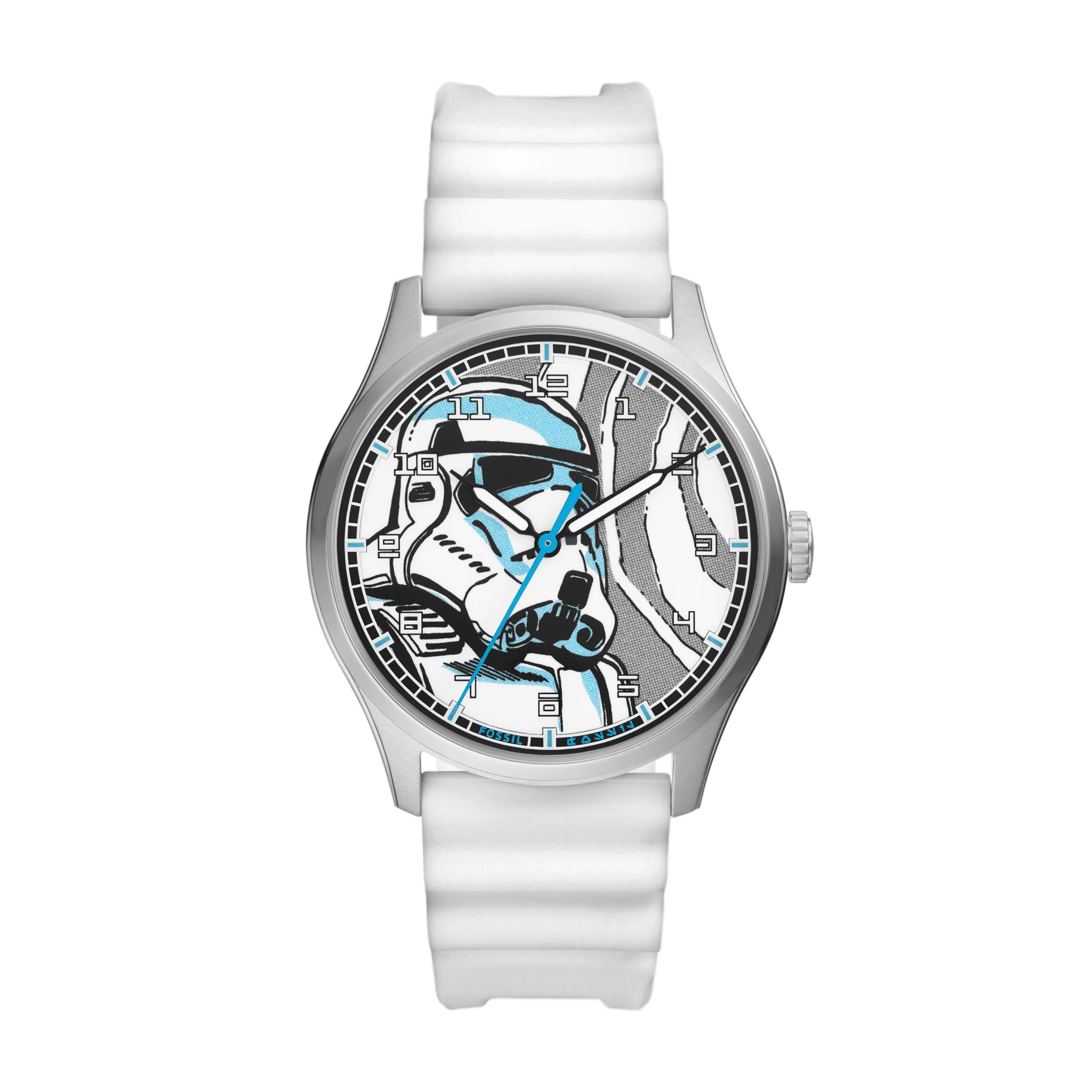 Fossil Special Edition Star Wars Stormtrooper Three-Hand White Silicone Watch SE1108