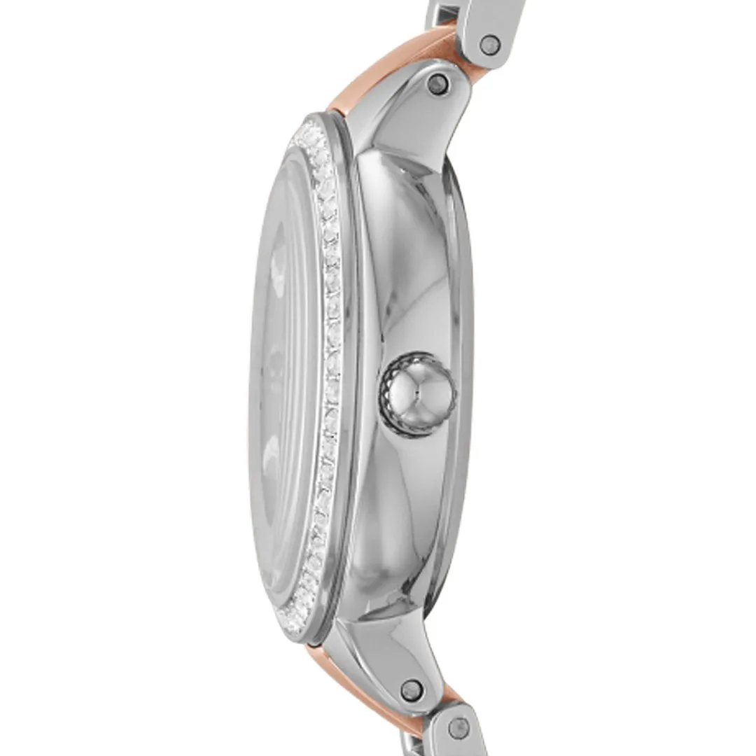 Fossil Virginia Ladies Two-Tone Stainless Steel Watch ES3405