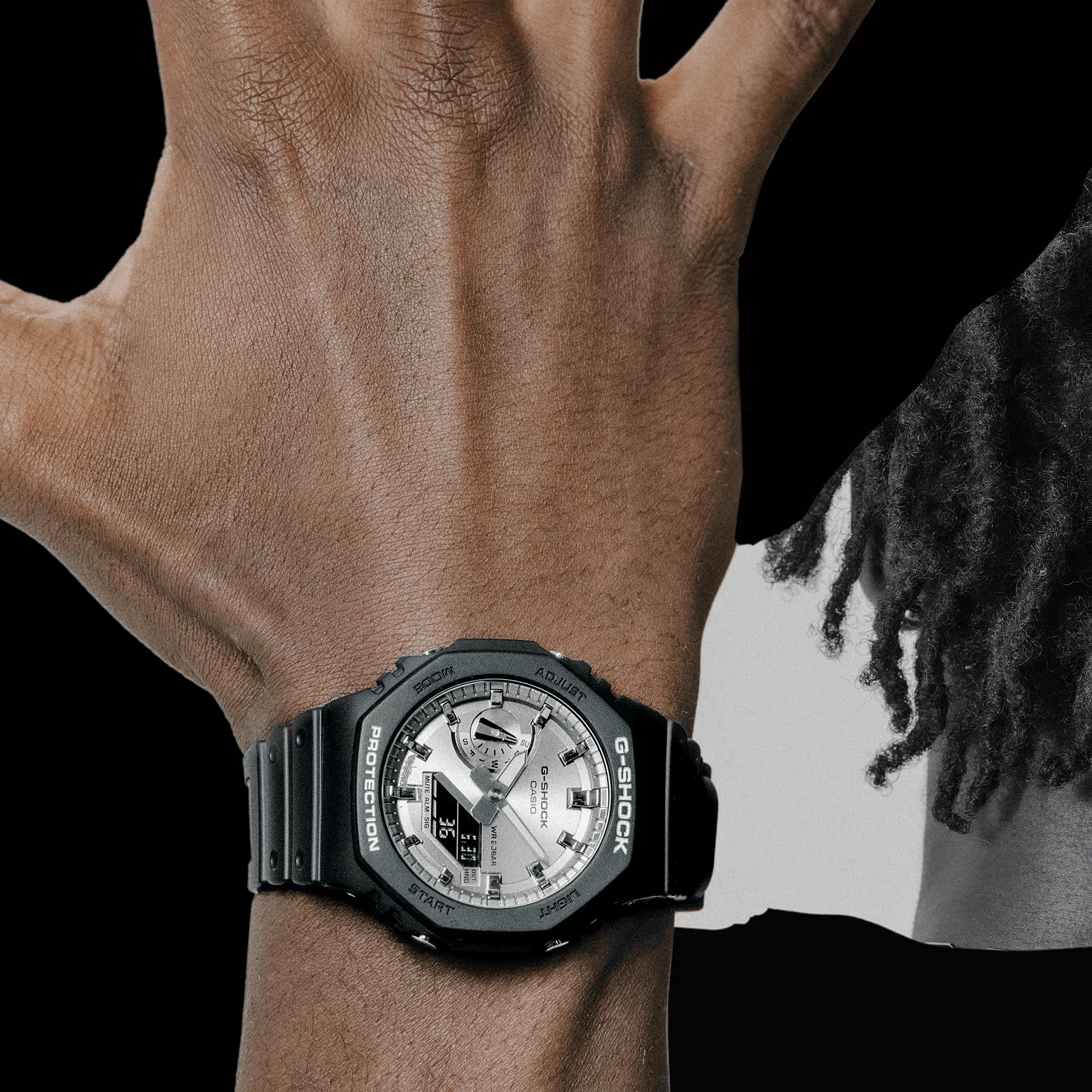 G-Shock ANALOG-DIGITAL 2100 Series Quartz Men's Watch GA2100SB-1A