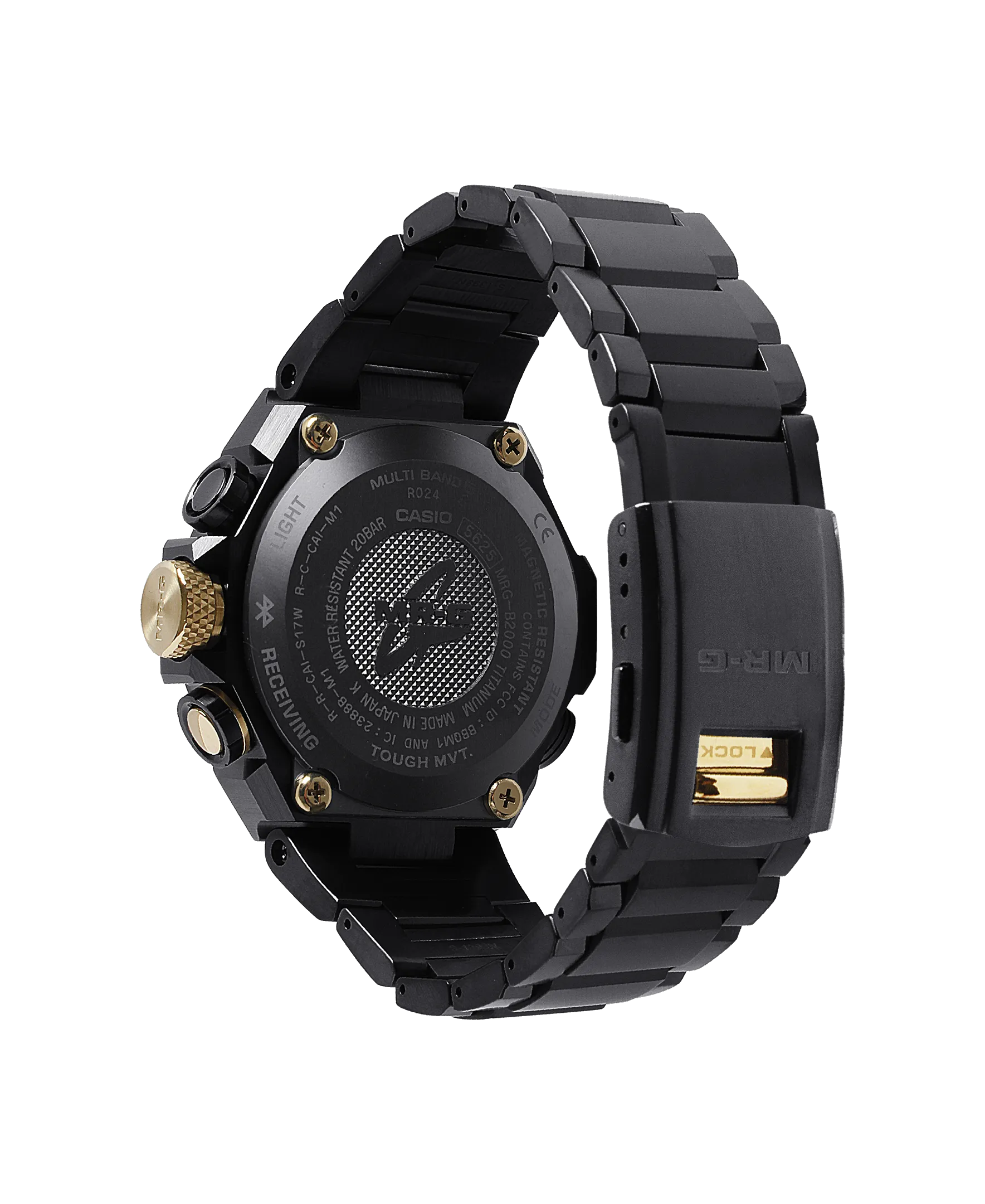 G-Shock MR-G Titanium DLC Red Accents Men's Watch MRGB2000B1A4