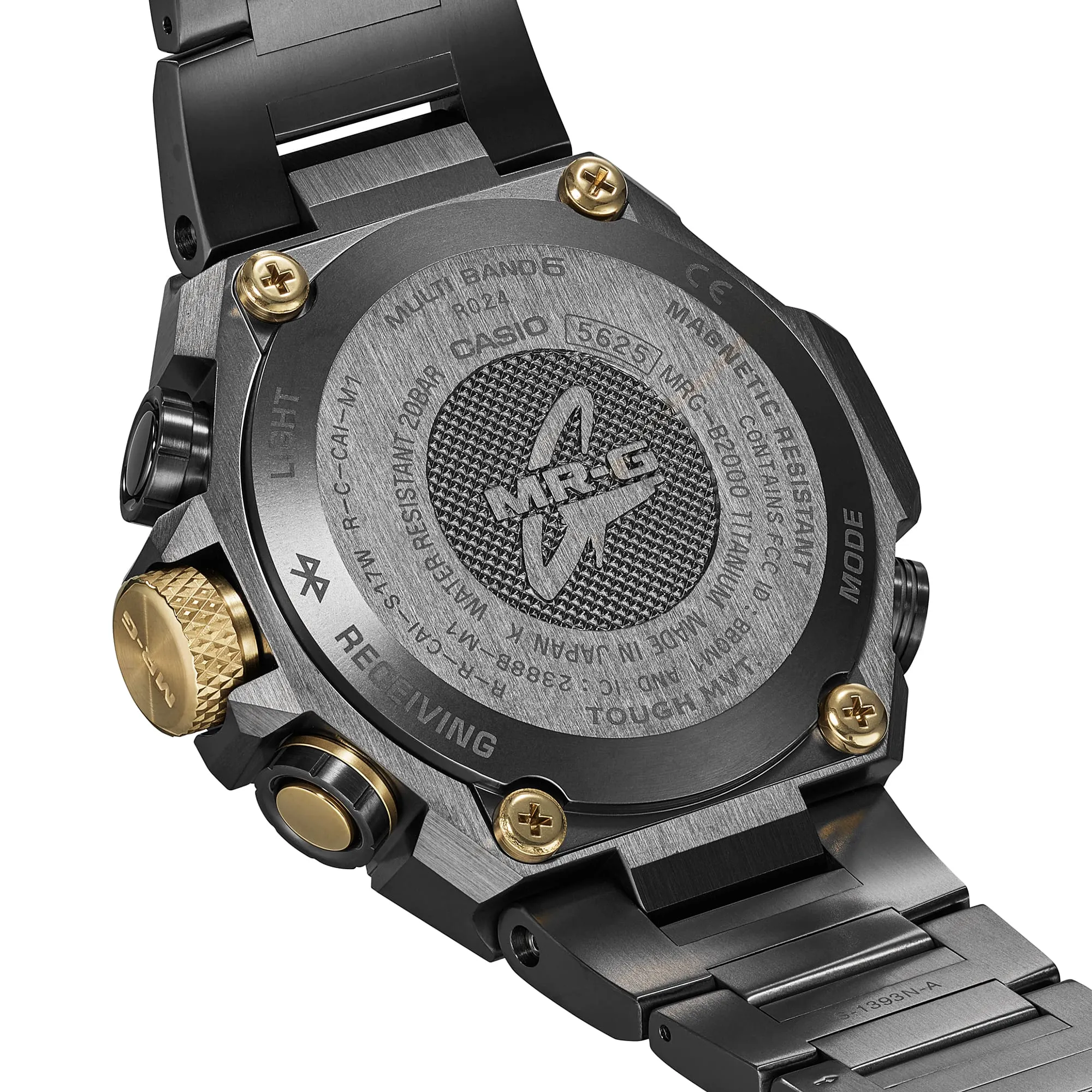 G-Shock MR-G Titanium DLC Red Accents Men's Watch MRGB2000B1A4