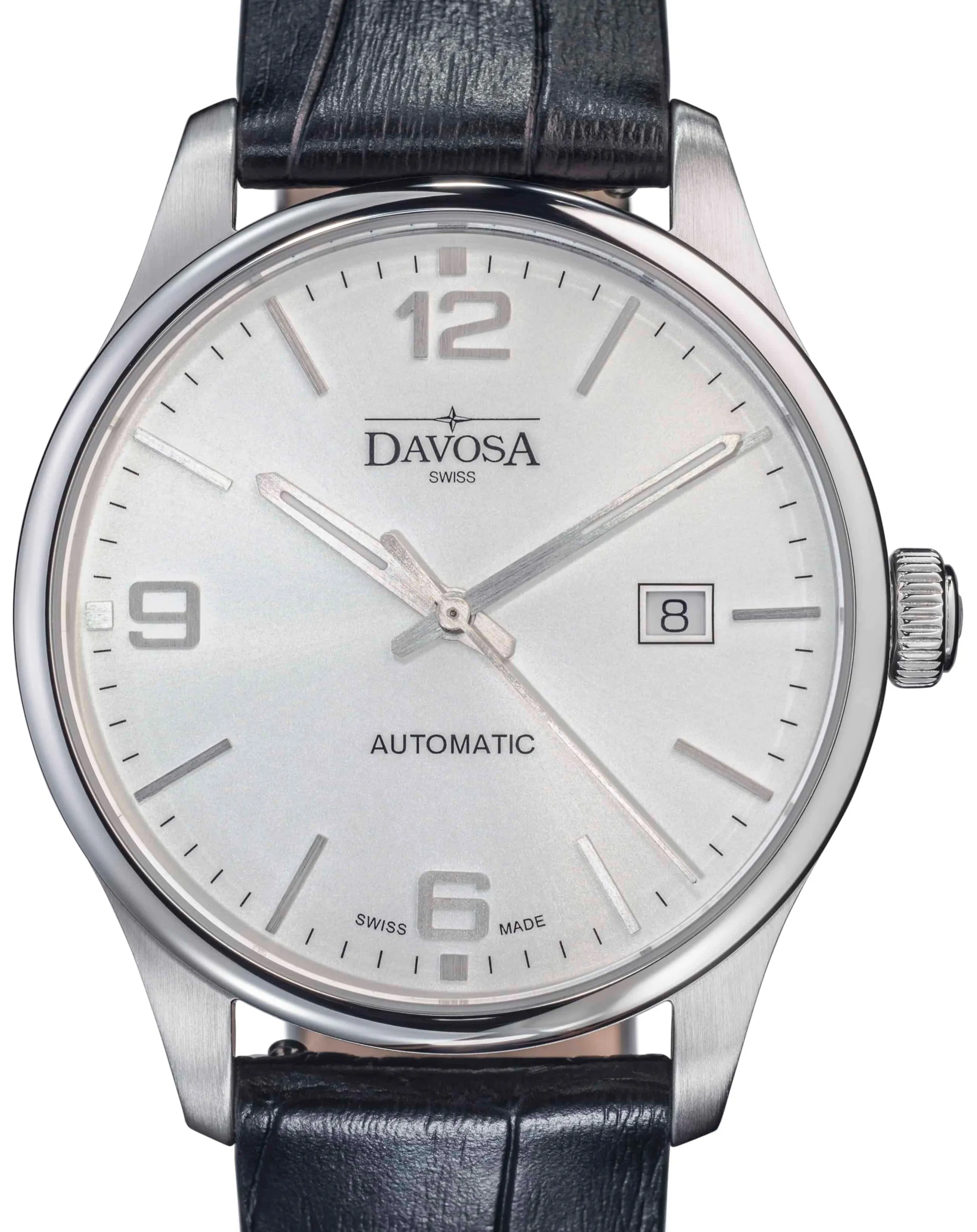 Gentleman Automatic 40mm White Black Executive Watch 16156614