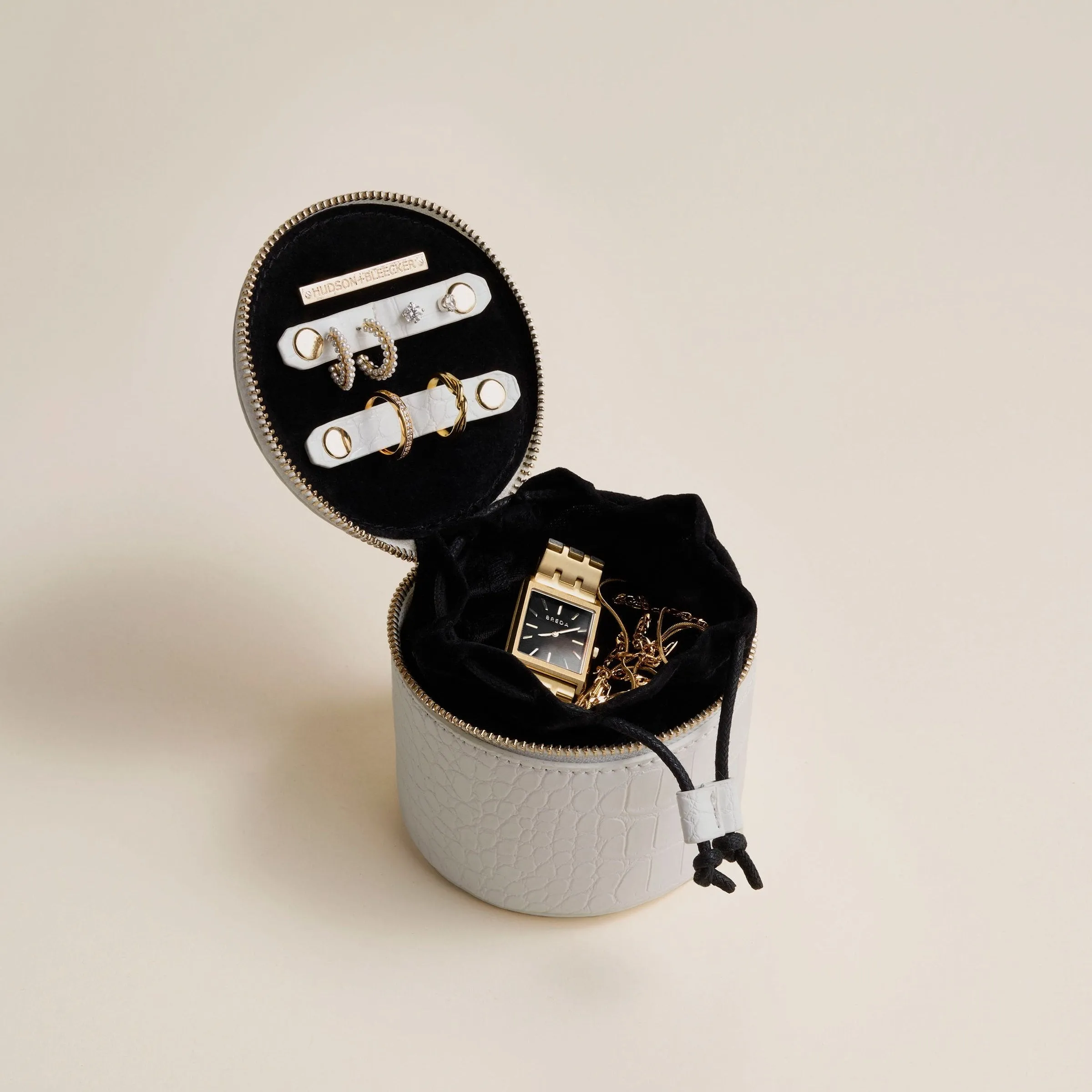 Globetrotter Jewelry Case - Lagoon Blue