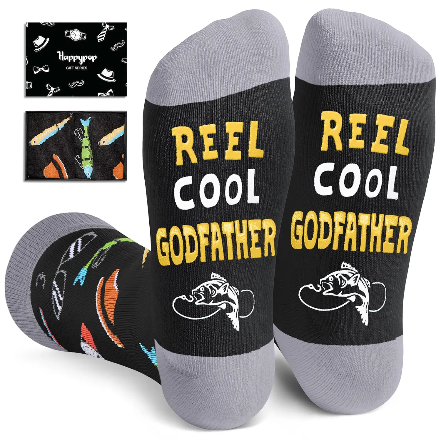 God father Gifts From Godchild - God Father Gifts For Men Uncle, Godfather Gifts From Godson Goddaughter, Godfather Socks Men