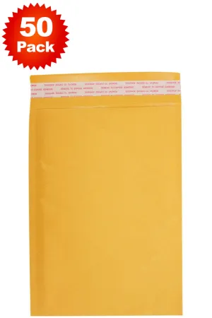 Gold Padded Bubble Envelopes Mail Bags - 50/250/500 Pack