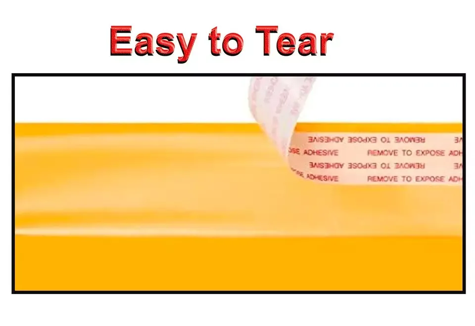 Gold Padded Bubble Envelopes Mail Bags - 50/250/500 Pack