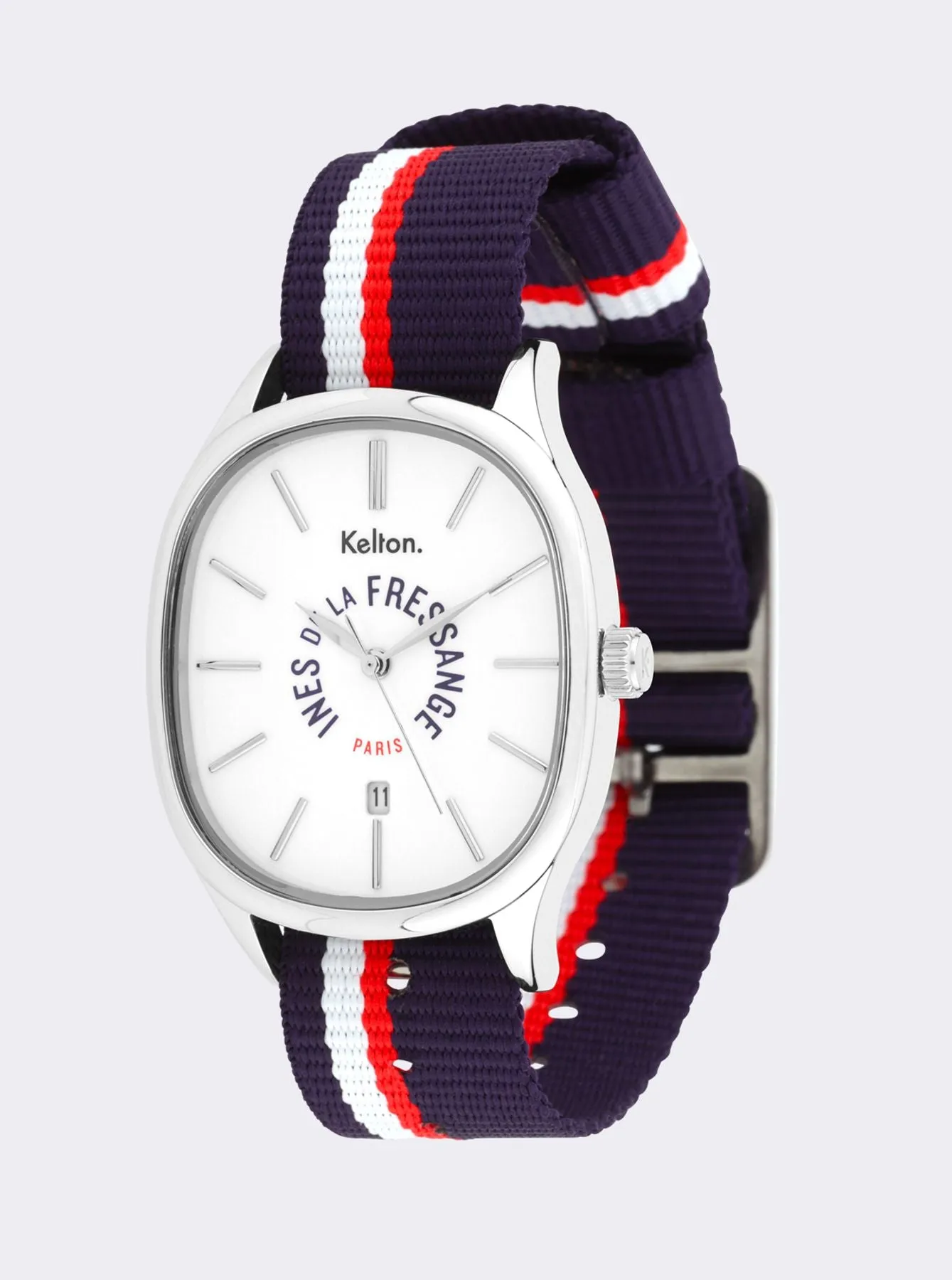 Grande Colorama Sport navy watch Kelton x Ines de la Fressange Paris