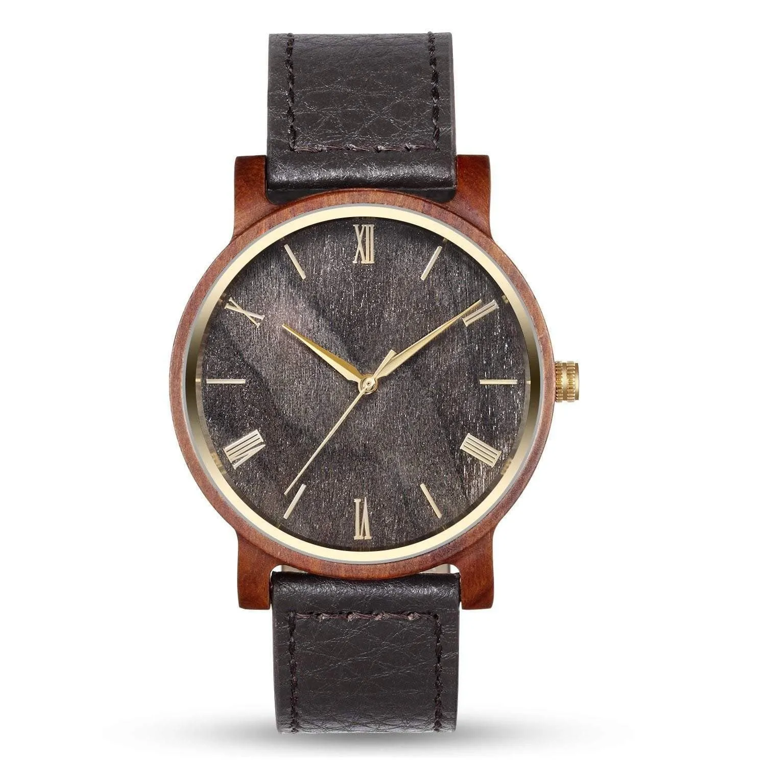 Groomsmen Set Of 5 Wooden Watches Red Arce