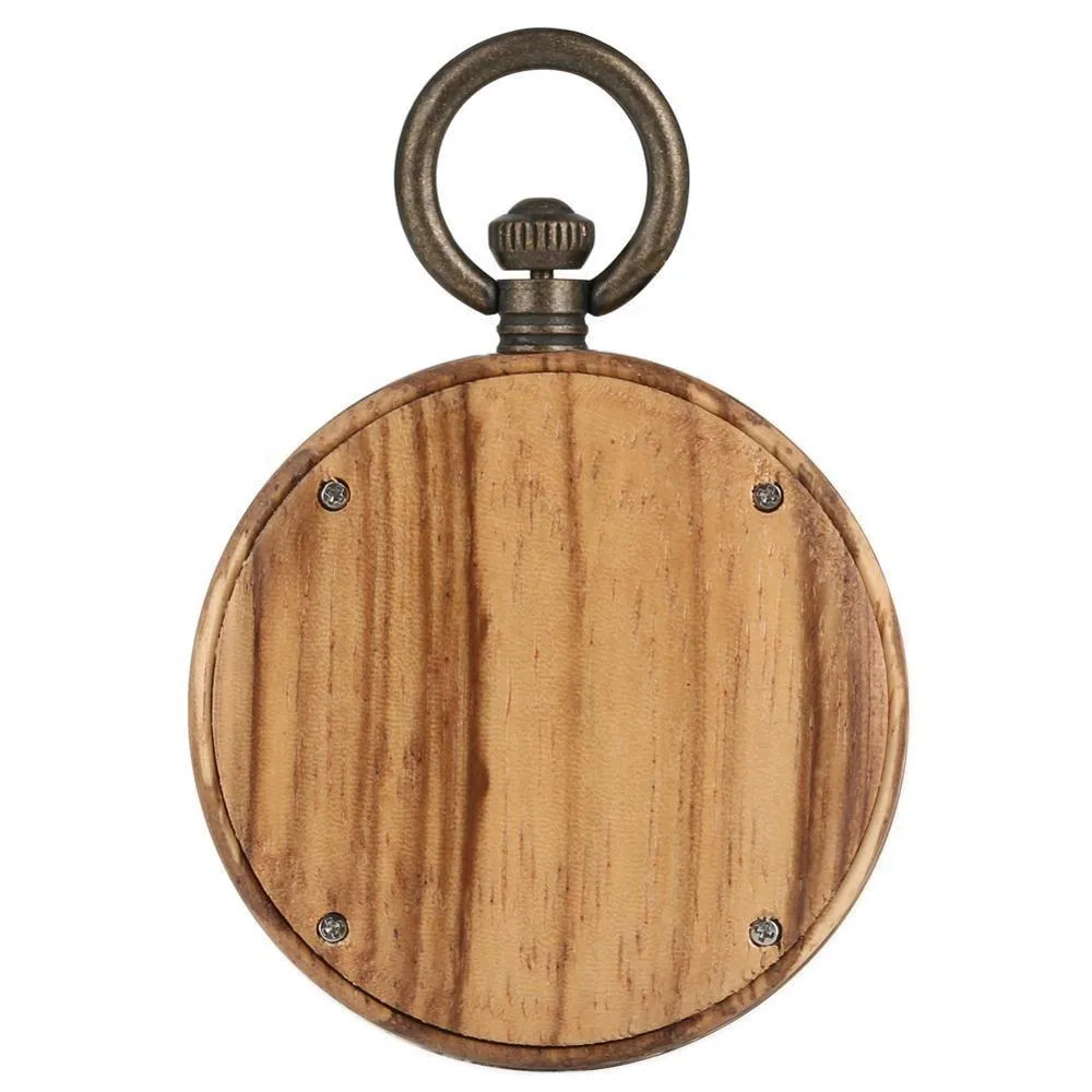 Groomsmen Set of 6 Wooden Pocket Watch | Arce