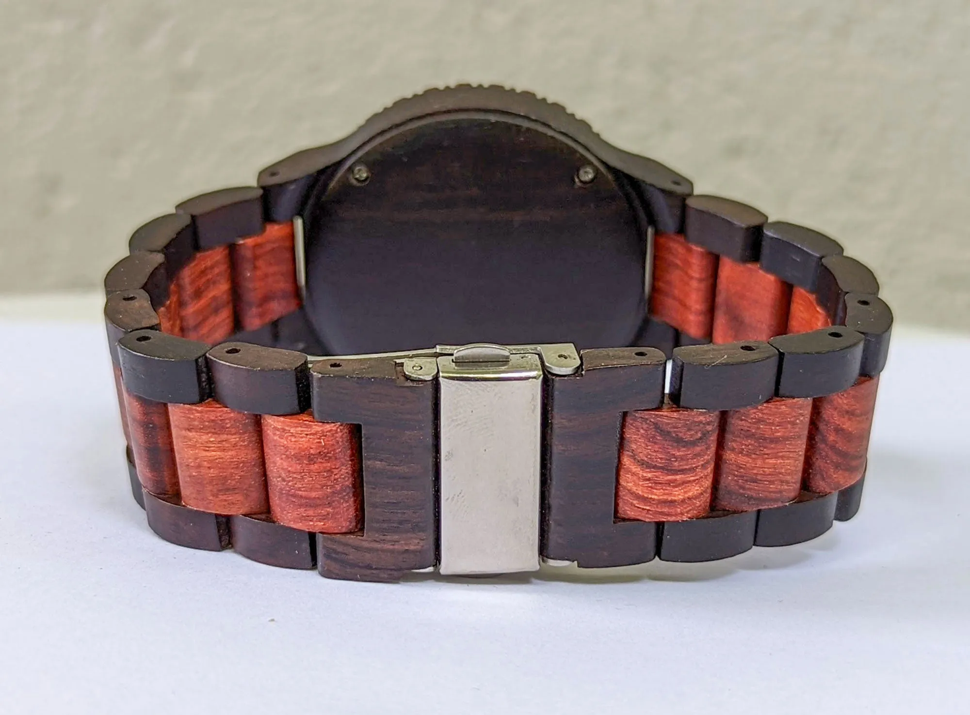 Groomsmen Set of 6 Wooden Watch Red | Justo