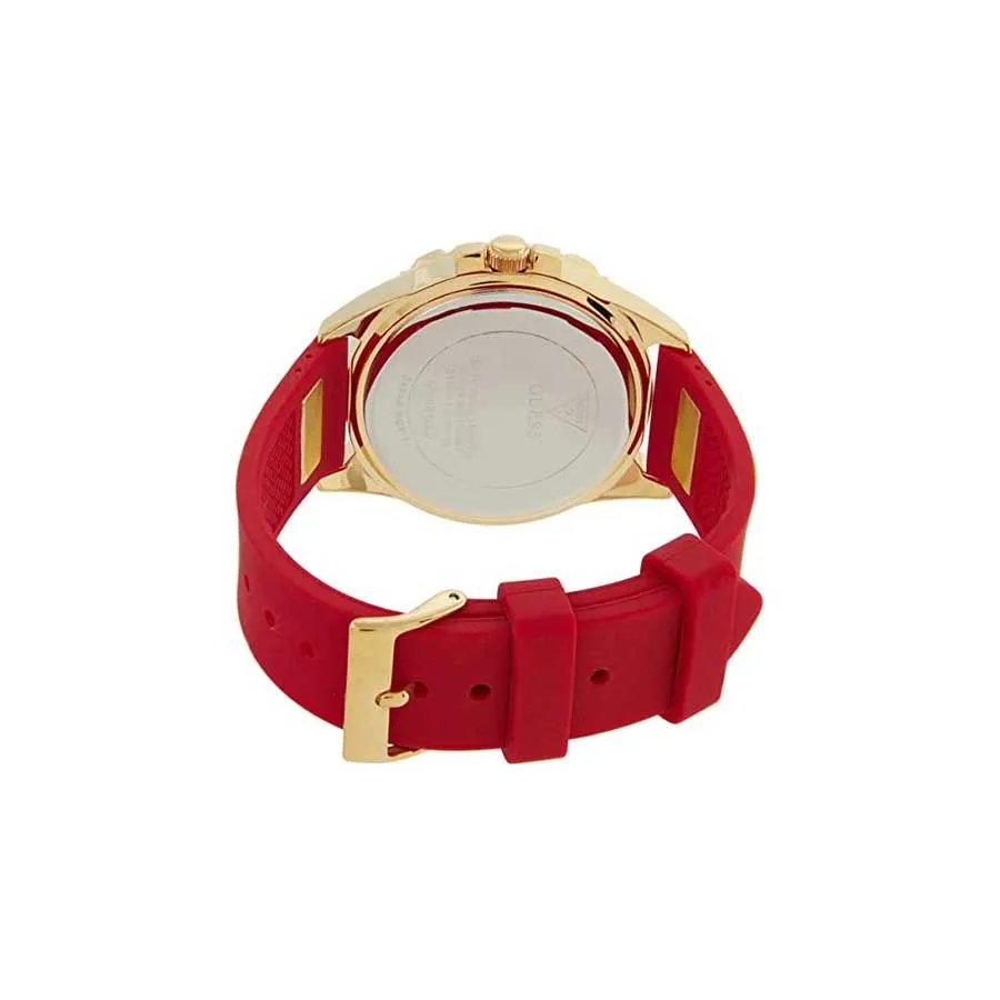 Guess Frontier Red Silicone Strap Women's Watch GW0045L2