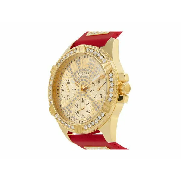 Guess Frontier Red Silicone Strap Women's Watch GW0045L2