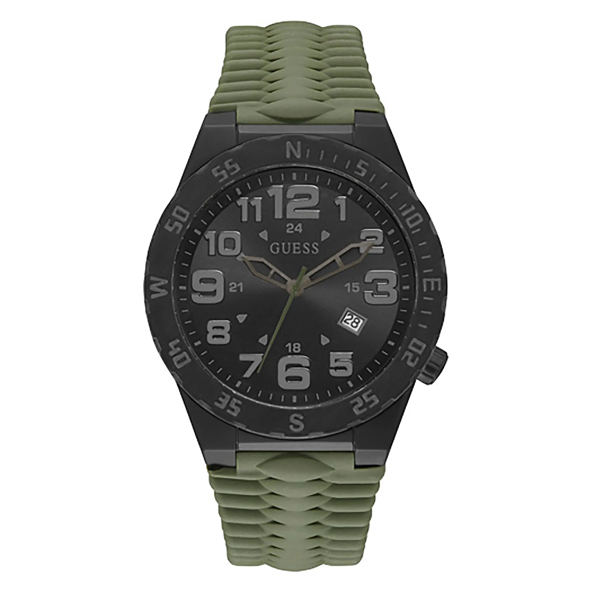 Guess Men's Watch Black Tone Case Quartz