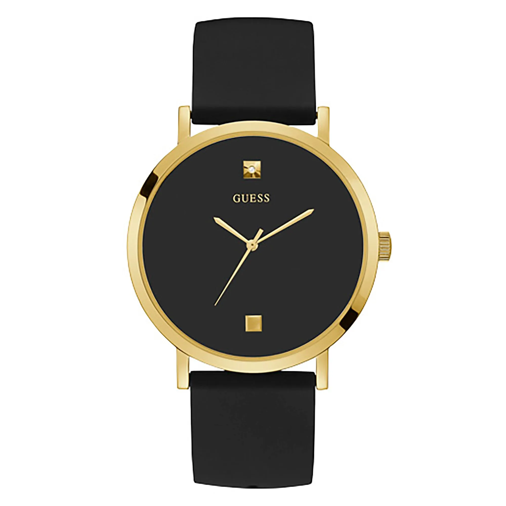 Guess Men's Watch Gold Tone Case Quartz
