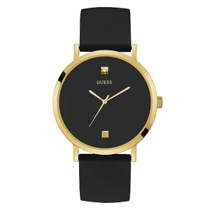Guess Men's Watch Gold Tone Case Quartz