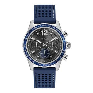 Guess Men's Watch Silver Tone Case Quartz