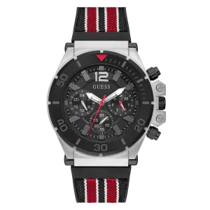 Guess Men's Watch Silver Tone Case Quartz