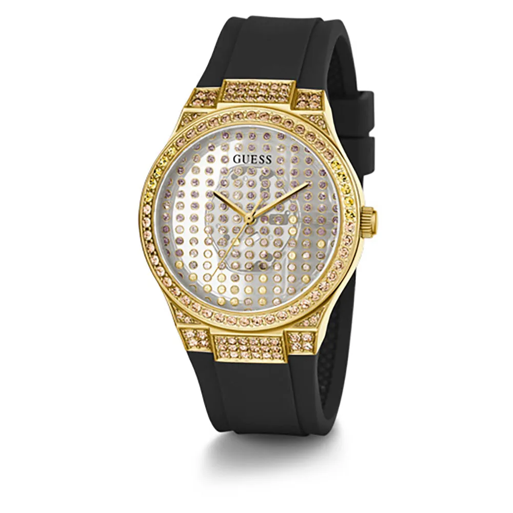 Guess Women's Watch Gold Tone Case Quartz