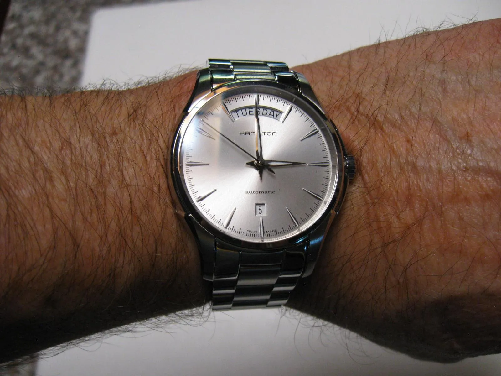 Hamilton Jazzmaster Day Date Automatic Men's Watch H32505151