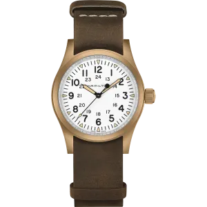 Hamilton Khaki Field Mechanical Bronze Case Men's Watch H69459510