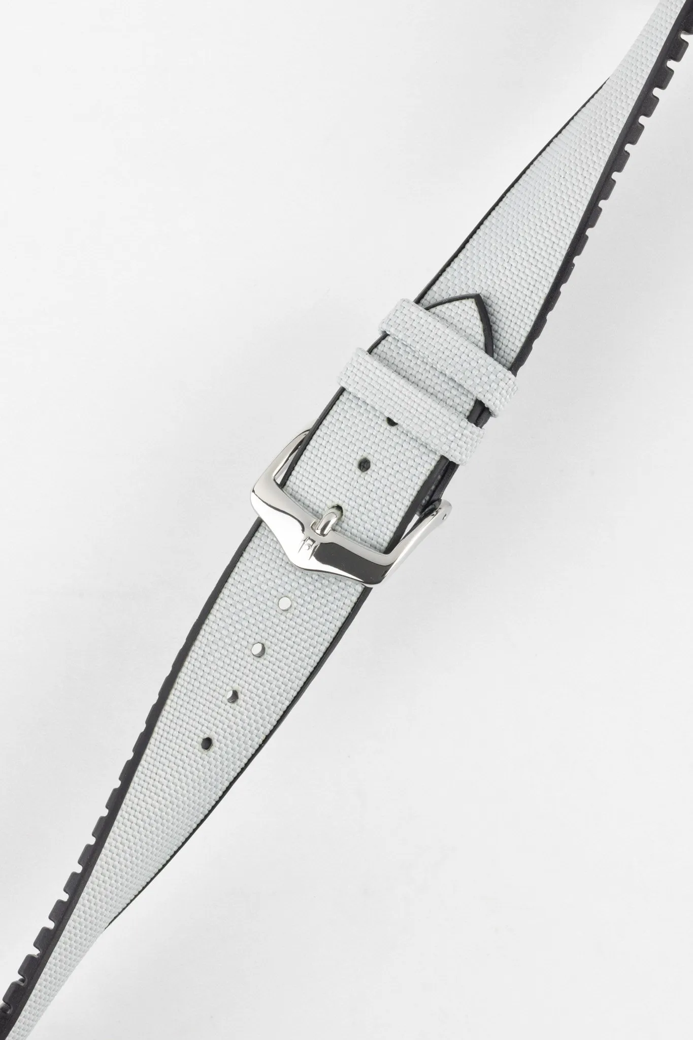 Hirsch ARNE Animal-Free Sailcloth Effect Performance Watch Strap - GREY