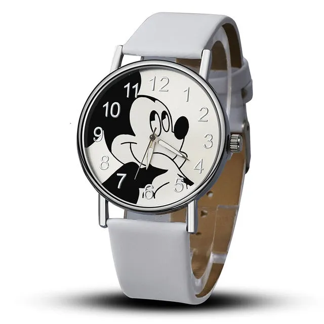 Hot Sale Cute cartoon watch Popular Quartz watches Hot sale fashion and casual Child kid boys wristwatch women girls relojes
