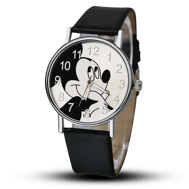 Hot Sale Cute cartoon watch Popular Quartz watches Hot sale fashion and casual Child kid boys wristwatch women girls relojes